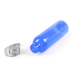 Garrafa de rPET com corpo translúcido e tira de transporte 600 ml cor vermelho vista detalhe 3