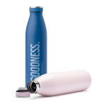 Garrafa térmica de aço com isolamento a vácuo de cobre 750 ml cor preto vista detalhe 1