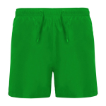 Calções de banho poliéster 2 bolsos laterais 100 g/m2 Roly Direct Aqua cor verde segunda vista
