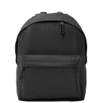 Mochila de poliéster 900D multiusos com compartimento principal cor preto segunda vista
