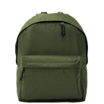 Mochila de poliéster 900D multiusos com compartimento principal cor verde militar segunda vista