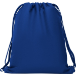 Mochila de cordão estilo desportivo de poliéster 150 g/m2 cor azul real segunda vista
