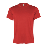 T-shirt técnica poliéster reciclado para homem 100 g/m2 Roly Direct Slam cor vermelho segunda vista