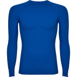 T-shirt térmica sem costuras adaptável 200 g/m² Roly Direct Prime cor azul real segunda vista