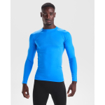 T-shirt térmica sem costuras adaptável 200 g/m² Roly Direct Prime cor azul real primeira vista de uso