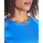 T-shirt técnica justa de poliéster para mulher 135 g/m2 Roly Direct Bahrain cor vermelho vista detalhe 1