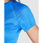 T-shirt técnica justa de poliéster para mulher 135 g/m2 Roly Direct Bahrain cor vermelho vista detalhe 2