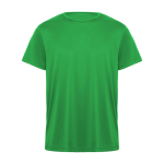 T-shirt técnica de manga curta de poliéster 135 g/m2 Roly Direct Daytona cor verde segunda vista
