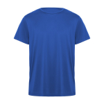 T-shirt técnica de manga curta de poliéster 135 g/m2 Roly Direct Daytona cor azul real segunda vista