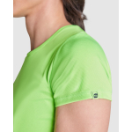 T-shirt técnica de poliéster reciclado para mulher 135 g/m2 Roly Direct Imola cor turquesa vista detalhe 1
