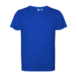 T-shirt técnica de poliéster reciclado 125 g/m2 Roly Direct Estoril cor azul real segunda vista