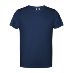 T-shirt técnica de poliéster reciclado 125 g/m2 Roly Direct Estoril cor azul-marinho segunda vista