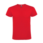 T-shirt de manga curta tubular de algodão 150 g/m2 Roly Direct Atomic cor vermelho segunda vista