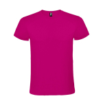 T-shirt de manga curta tubular de algodão 150 g/m2 Roly Direct Atomic cor cor-de-rosa segunda vista