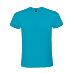 T-shirt de manga curta tubular de algodão 150 g/m2 Roly Direct Atomic cor turquesa segunda vista
