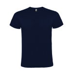 T-shirt de manga curta tubular de algodão 150 g/m2 Roly Direct Atomic cor azul-marinho segunda vista