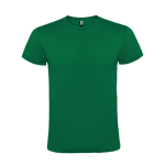 T-shirt de manga curta tubular de algodão 150 g/m2 Roly Direct Atomic cor verde esmeralda segunda vista