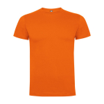 T-shirt de manga curta de algodão 165 g/m2 Roly Direct Dogo Premium cor cor-de-laranja segunda vista