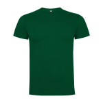 T-shirt de manga curta de algodão 165 g/m2 Roly Direct Dogo Premium cor verde garrafa segunda vista