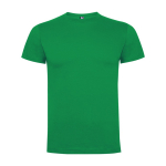 T-shirt de manga curta de algodão 165 g/m2 Roly Direct Dogo Premium cor verde tropical segunda vista