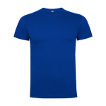 T-shirt de manga curta de algodão 165 g/m2 Roly Direct Dogo Premium cor azul real segunda vista