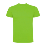 T-shirt de manga curta de algodão 165 g/m2 Roly Direct Dogo Premium cor verde-claro segunda vista