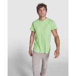 T-shirt de manga curta de algodão 165 g/m2 Roly Direct Dogo Premium cor verde-claro primeira vista de uso