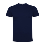 T-shirt de manga curta de algodão 165 g/m2 Roly Direct Dogo Premium cor azul-marinho segunda vista