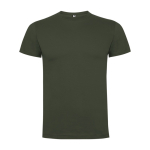 T-shirt de manga curta de algodão 165 g/m2 Roly Direct Dogo Premium cor verde-escuro segunda vista