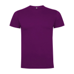 T-shirt de manga curta de algodão 165 g/m2 Roly Direct Dogo Premium cor roxo segunda vista