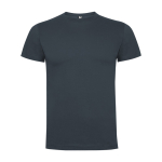T-shirt de manga curta de algodão 165 g/m2 Roly Direct Dogo Premium cor azul petróleo segunda vista