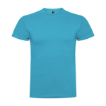 T-shirt de manga curta de algodão penteado 180 g/m2 Roly Direct Braco cor turquesa segunda vista