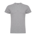 T-shirt de manga curta de algodão penteado 180 g/m2 Roly Direct Braco cor cinzento-claro segunda vista