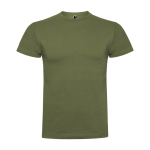 T-shirt de manga curta de algodão penteado 180 g/m2 Roly Direct Braco cor verde militar segunda vista