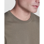 T-shirt de manga curta de algodão penteado 180 g/m2 Roly Direct Braco cor verde militar vista detalhe 1