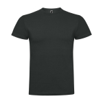 T-shirt de manga curta de algodão penteado 180 g/m2 Roly Direct Braco cor cinzento topo segunda vista