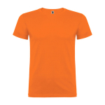 T-shirt de manga curta de algodão e malha lisa 155 g/m2 Roly Direct Beagle cor cor-de-laranja segunda vista