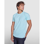 T-shirt de manga curta de algodão e malha lisa 155 g/m2 Roly Direct Beagle cor verde menta quarta vista de uso