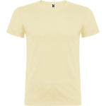 T-shirt de manga curta algodão/malha lisa 155 g/m2 Roly Direct Beagle cor amarelo-claro primeira vista de uso