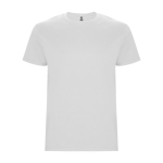 T-shirt de manga curta de algodão 190 g/m2 Roly Direct Stafford cor branco segunda vista