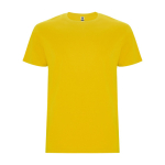 T-shirt de manga curta de algodão 190 g/m2 Roly Direct Stafford cor amarelo segunda vista