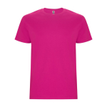 T-shirt de manga curta de algodão 190 g/m2 Roly Direct Stafford cor cor-de-rosa segunda vista