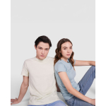 T-shirt de manga curta de algodão 190 g/m2 Roly Direct Stafford cor turquesa terceira vista de uso