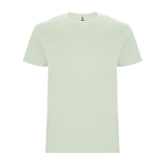T-shirt de manga curta de algodão 190 g/m2 Roly Direct Stafford cor verde suave segunda vista