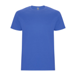 T-shirt de manga curta de algodão 190 g/m2 Roly Direct Stafford cor azul riviera segunda vista