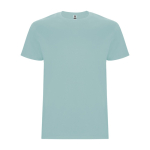 T-shirt de manga curta de algodão 190 g/m2 Roly Direct Stafford cor azul desbotado segunda vista