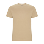 T-shirt de manga curta de algodão 190 g/m2 Roly Direct Stafford cor areia segunda vista