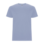 T-shirt de manga curta de algodão 190 g/m2 Roly Direct Stafford cor azul bondi segunda vista