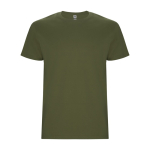 T-shirt de manga curta de algodão 190 g/m2 Roly Direct Stafford cor verde militar segunda vista