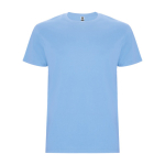T-shirt de manga curta de algodão 190 g/m2 Roly Direct Stafford cor azul-claro segunda vista
